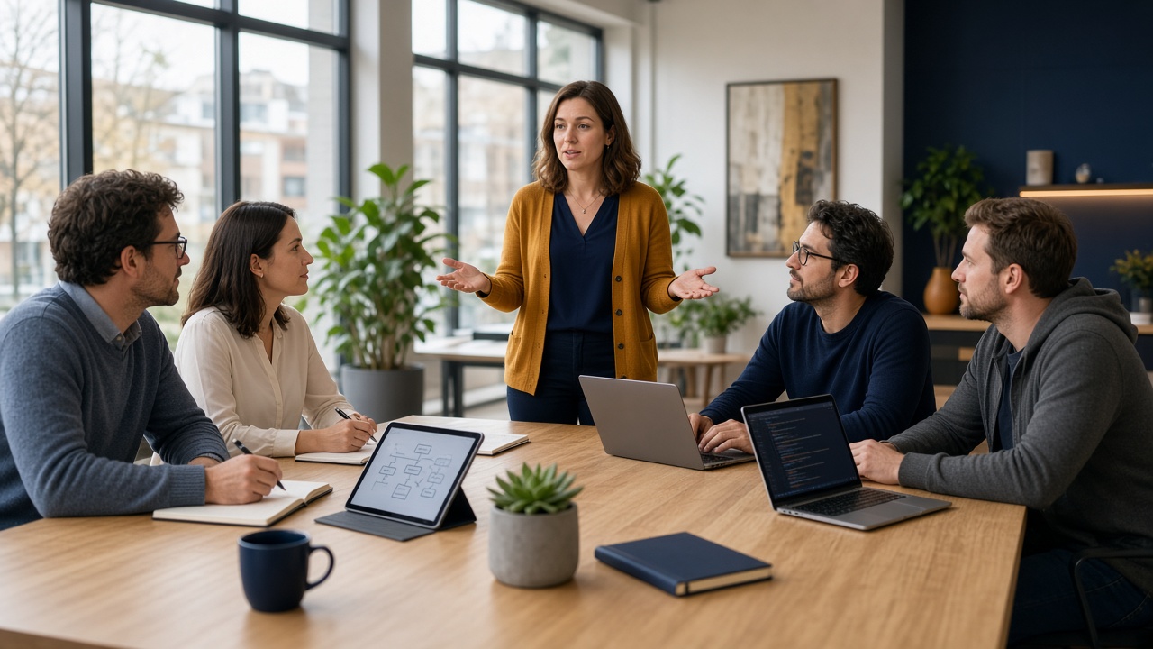 Business analyst van Akoni vertaalt de noden van stakeholders naar de softwareontwikkelaar